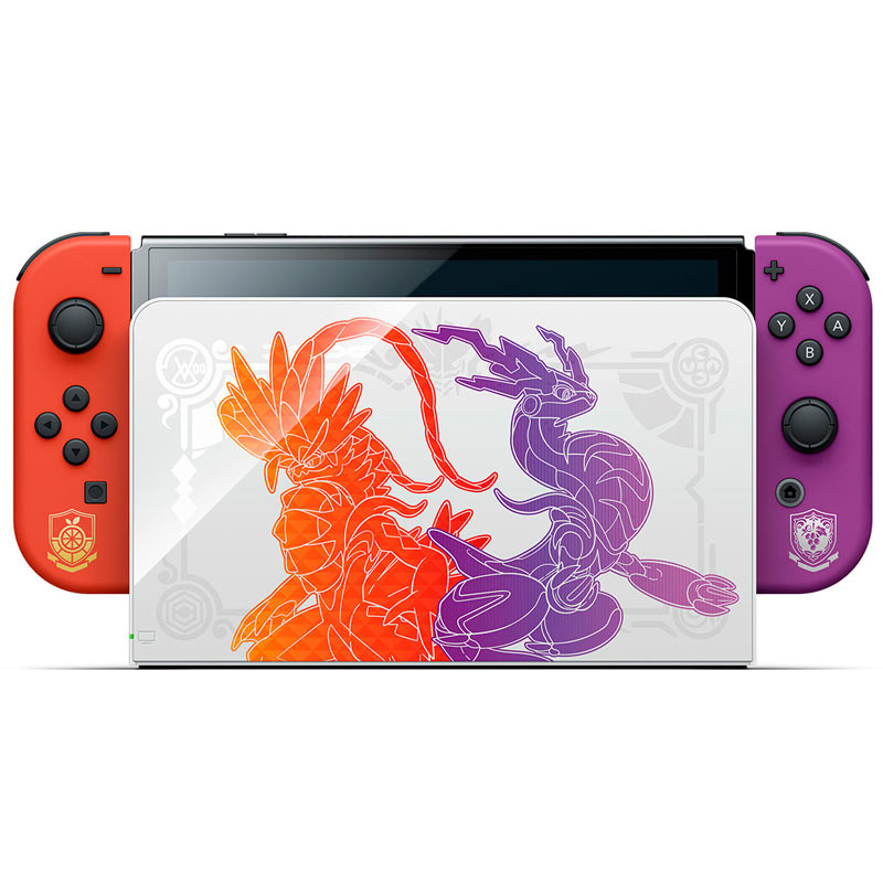 کنسول بازی نینتندو Nintendo Switch OLED Pokemon Scarlet and Violet Edition 4GB 64GB - 3