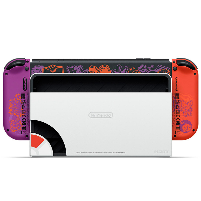 کنسول بازی نینتندو Nintendo Switch OLED Pokemon Scarlet and Violet Edition 4GB 64GB - 6