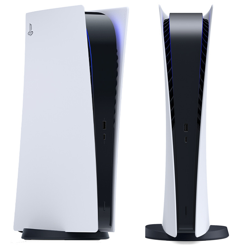کنسول بازی سونی (Sony PlayStation 5 Digital Edition 825GB SSD (V1200 + دسته اضافی مشکی - 7