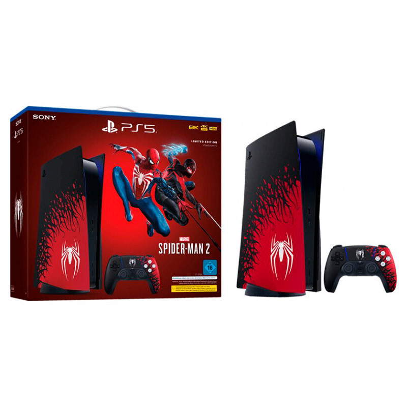 کنسول بازی سونی Sony PlayStation 5 Standard Spider-Man 2 825GB SSD (V1200) - 6