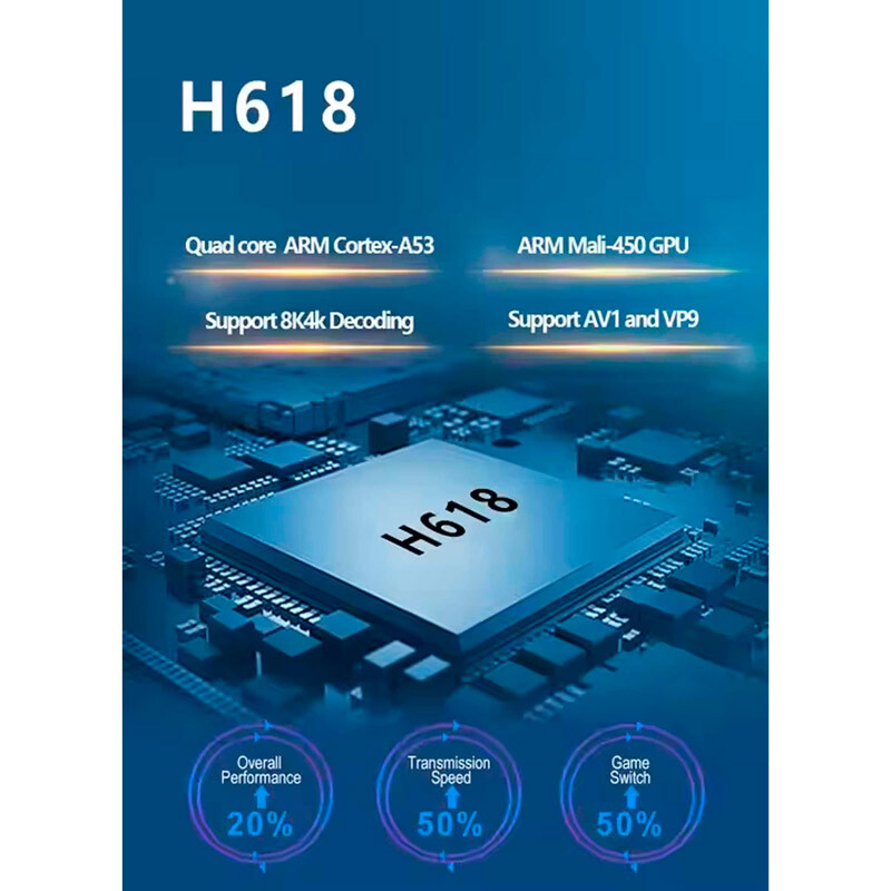 کنسول بازی و اندروید باکس گیم استیک Q9 8K 16GB Dual - 5