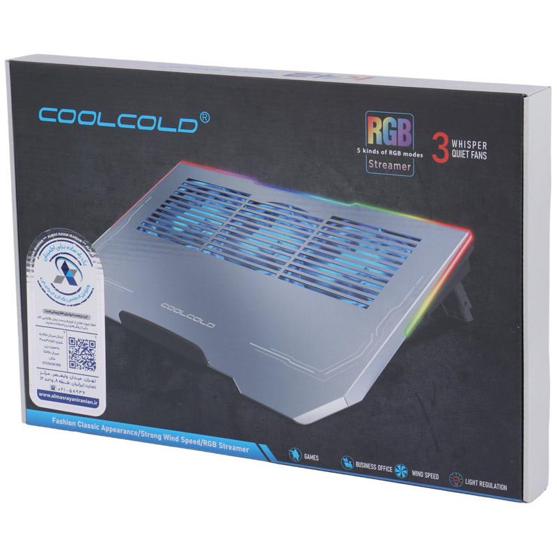 کول پد لپ تاپ Coolcold K42 - 2
