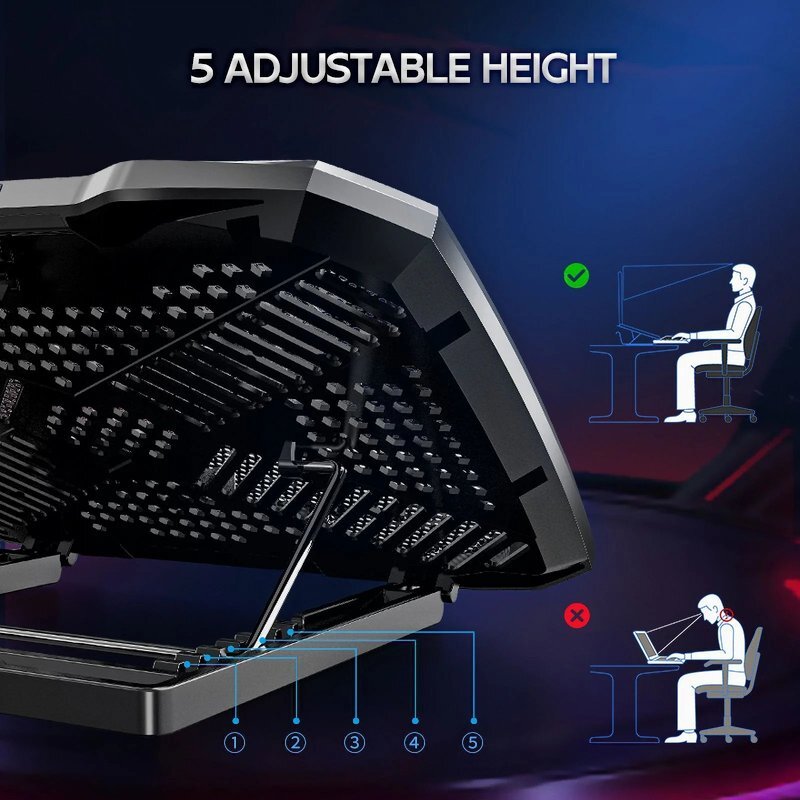 کول پد لپ تاپ کول کلد F2PLUS کد 2 - 7