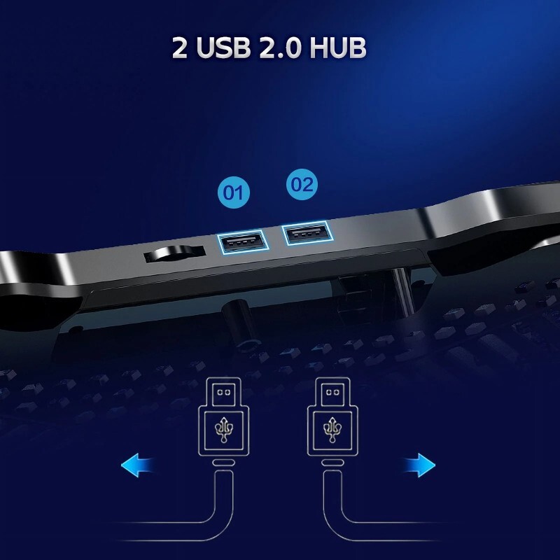 کول پد لپ تاپ کول کلد F2PLUS کد 2 - 8
