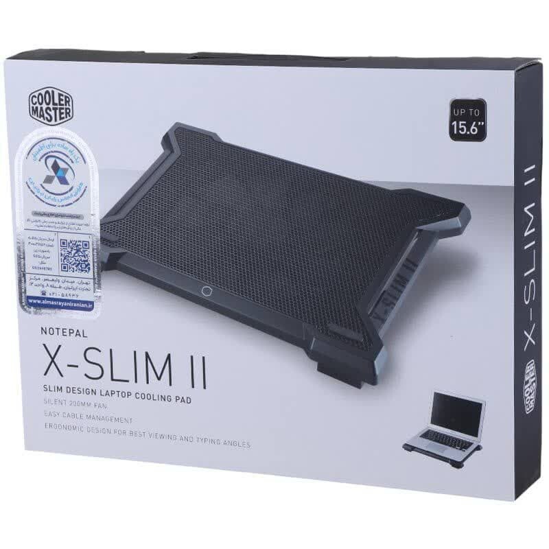 کول پد لپ تاپ کولر مستر Notepal X-SLIM II - 7
