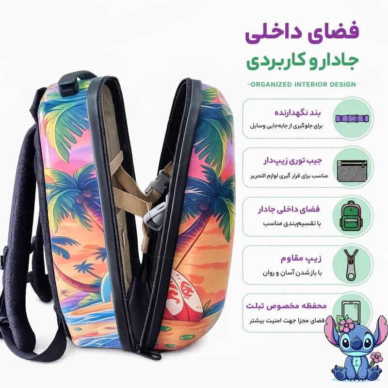 کوله پشتی مارینوکس مارول MS1050 طرح استیچ - 6