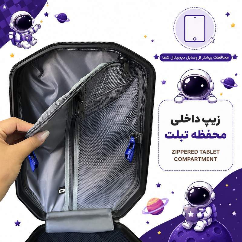 کوله پشتی مارینوکس مارول MS1050 طرح فضانورد - 5