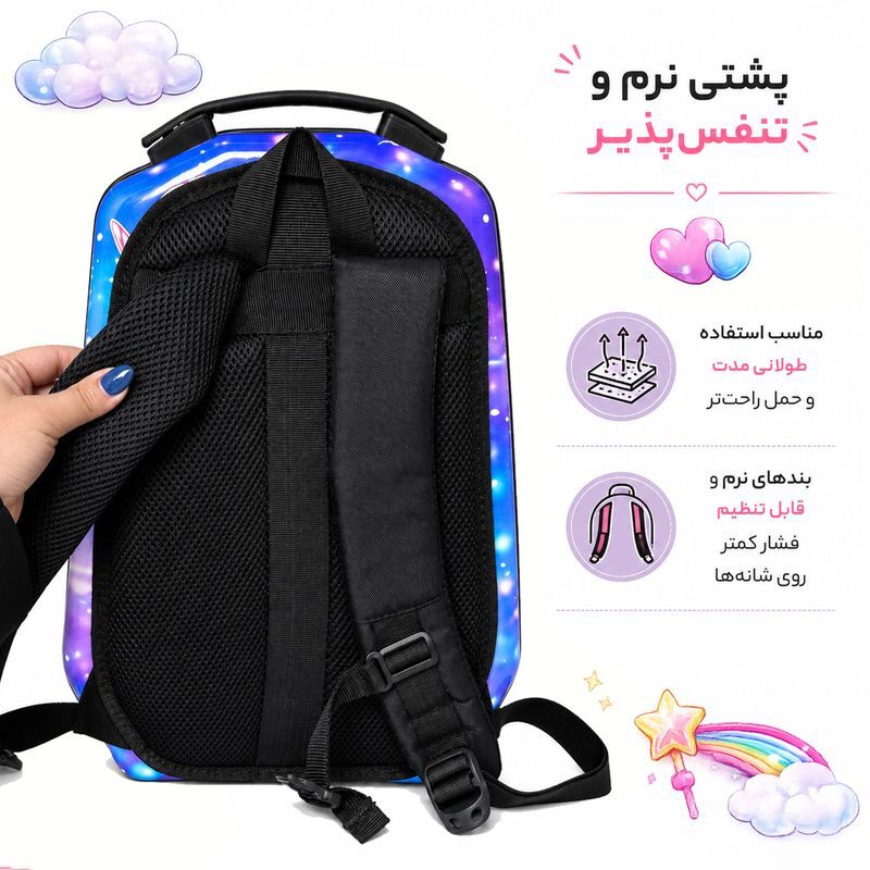 کوله پشتی مارینوکس مارول MS1050 طرح تک شاخ - 6