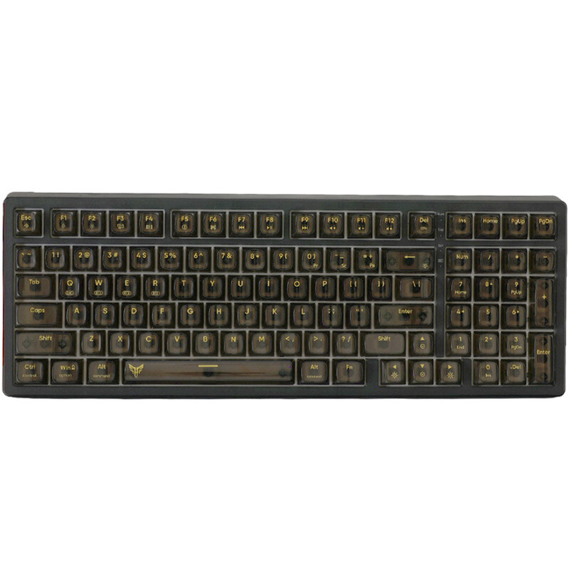کیبورد بی سیم گیمینگ هیسکا Crystal Knight HX-KEG460 - 5