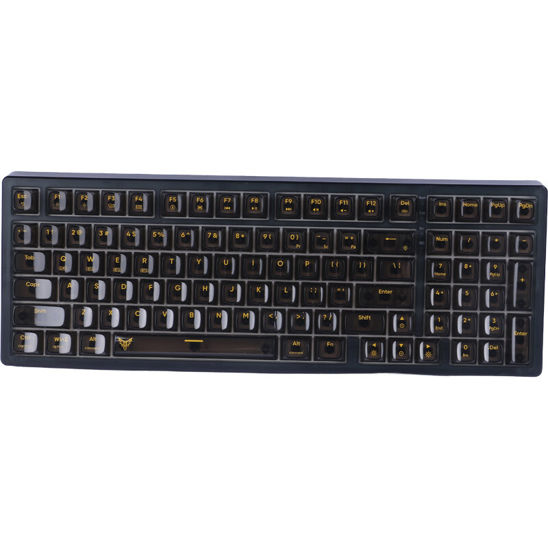 کیبورد بی سیم گیمینگ هیسکا Crystal Knight HX-KEG460 - 7
