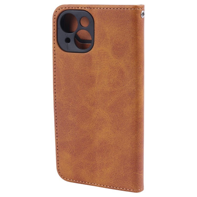 کیف چرمی مگنتی آیفون iPhone 15 محافظ لنزدار - 4