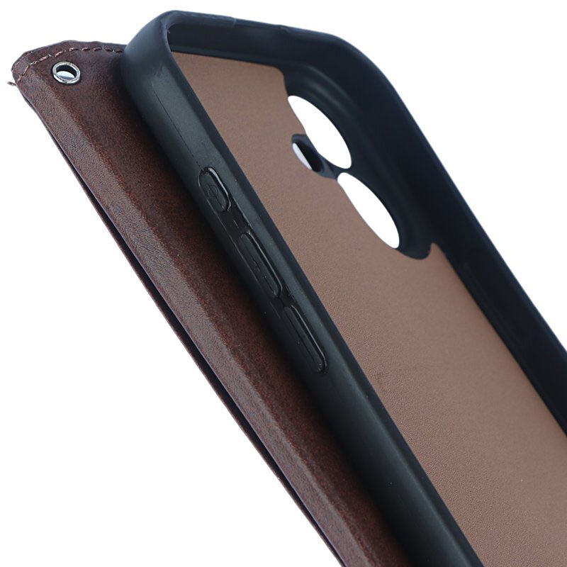 کیف چرمی مگنتی آیفون iPhone 16 محافظ لنزدار - 7