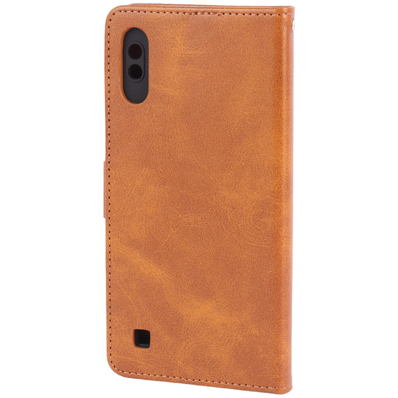 کیف چرمی مگنتی محافظ لنزدار Samsung Galaxy A10 - 6