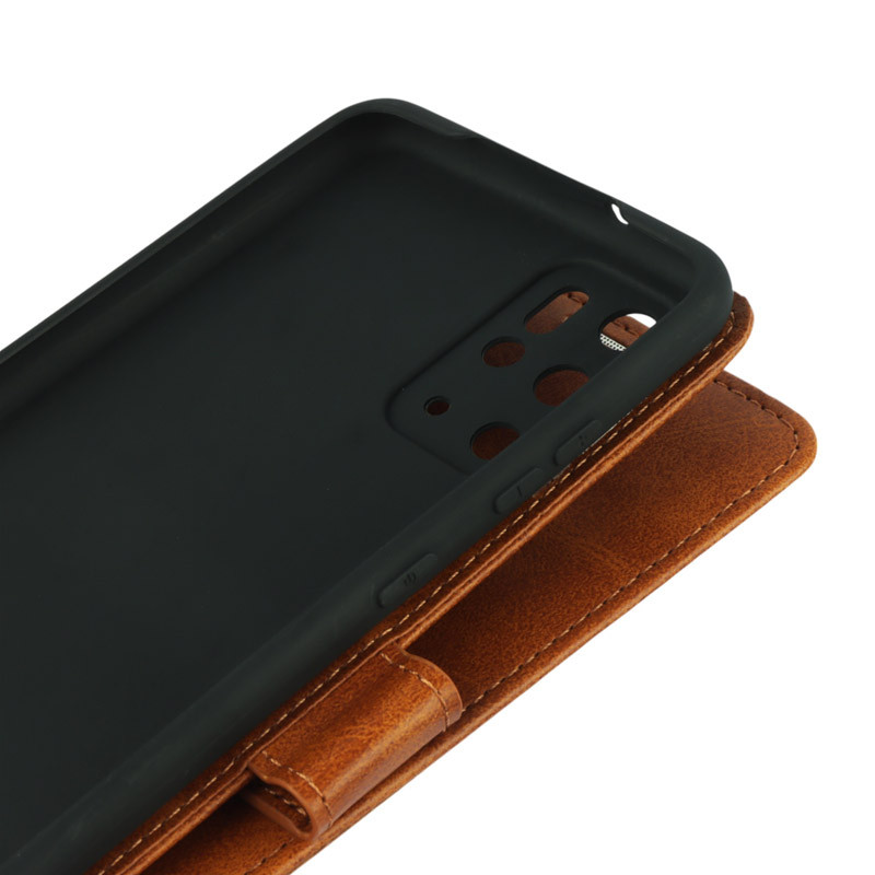 کیف چرمی مگنتی محافظ لنزدار سامسونگ Galaxy S20 Plus - 6