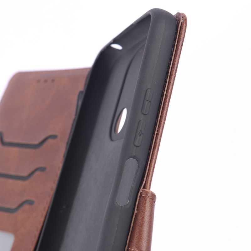 کیف چرمی مگنتی محافظ لنزدار Xiaomi Redmi 12C - 6