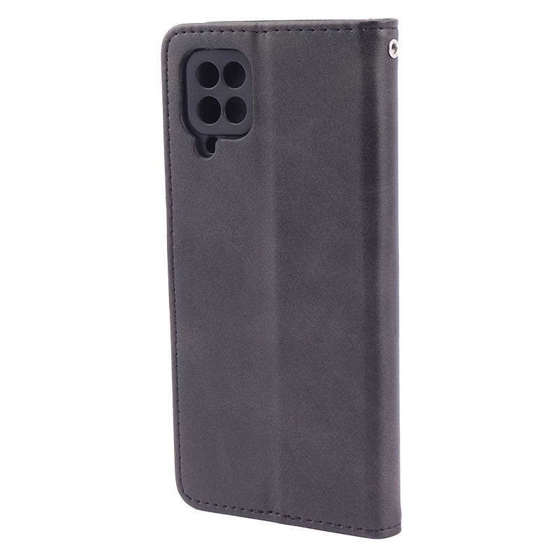 کیف چرمی مگنتی سامسونگ Galaxy A12 محافظ لنزدار - 7