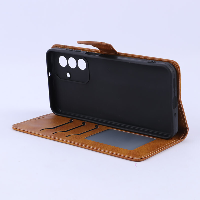 کیف چرمی مگنتی سامسونگ Galaxy A17 محافظ لنزدار - 4