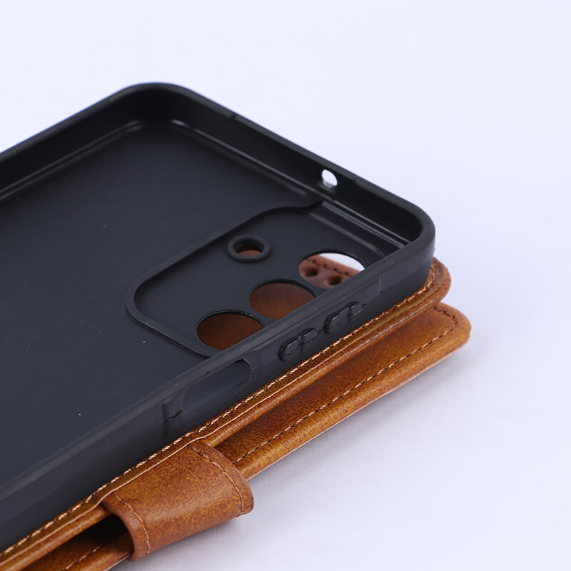 کیف چرمی مگنتی سامسونگ Galaxy A17 محافظ لنزدار - 7