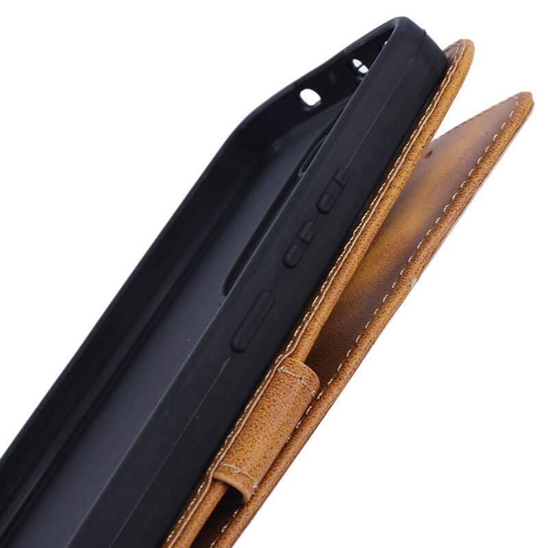 کیف چرمی مگنتی شیائومی Poco X7 Pro محافظ لنزدار - 7