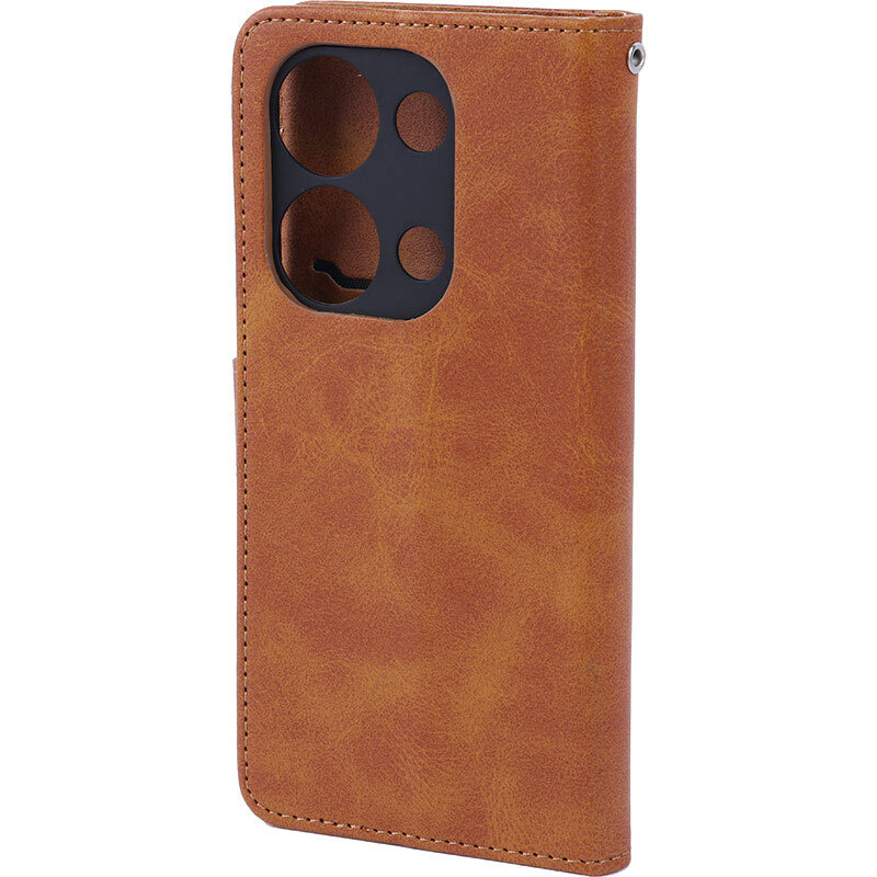 کیف چرمی مگنتی شیائومی Redmi Note 14S محافظ لنزدار - 4