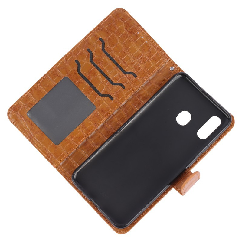 کیف چرمی پوست ماری مگنتی Samsung Galaxy A20 / A30 - 7