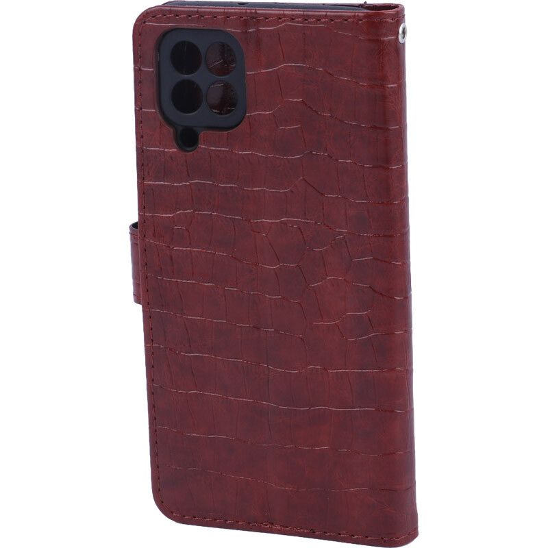کیف چرمی پوست ماری مگنتی سامسونگ Galaxy A22 4G / M22 / M32 4G محافظ لنزدار - 6