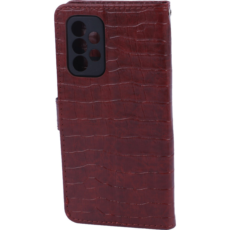 کیف چرمی پوست ماری مگنتی سامسونگ Galaxy A52 / A52s محافظ لنزدار - 5