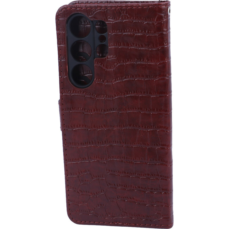 کیف چرمی پوست ماری مگنتی سامسونگ Galaxy S23 Ultra محافظ لنزدار - 5