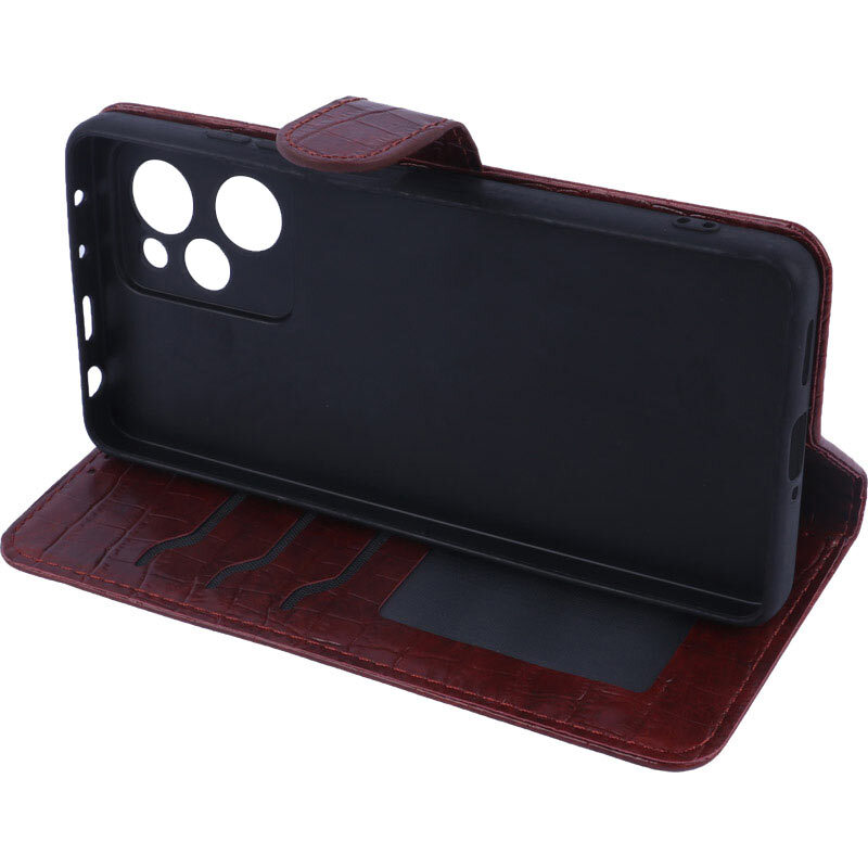 کیف چرمی پوست ماری مگنتی شیائومی Poco X5 Pro محافظ لنزدار - 7