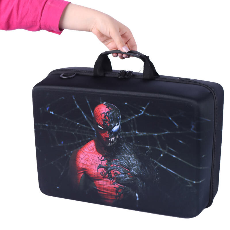 کیف کنسول بازی PS5 طرح Spider-Man & Venom + نگهدارنده هدست - 5