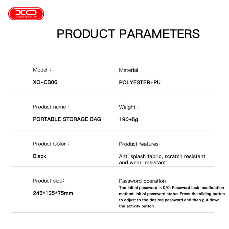 کیف لوازم جانبی ایکس او XO XO-CB06 - 7