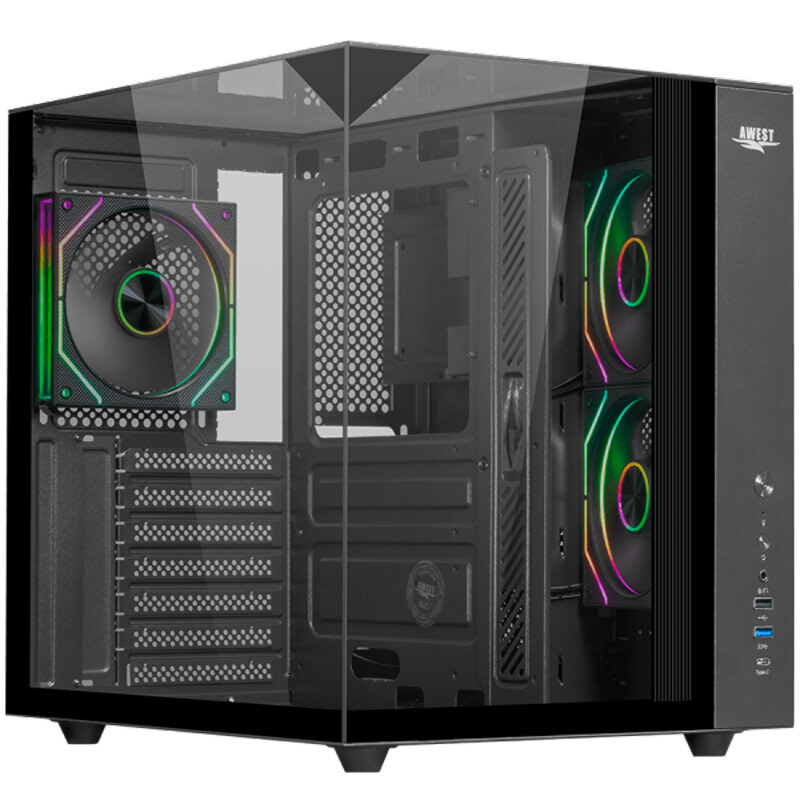 کیس کامپیوتر اوست AQ-15TG-B