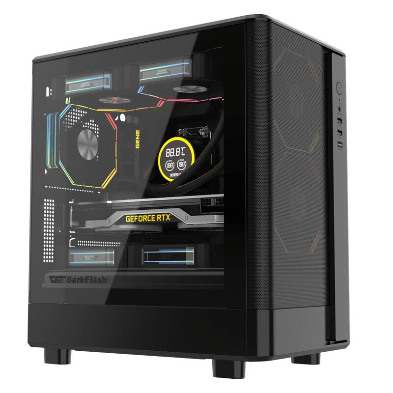 کیس کامپیوتر دارک فلش DB330M Mesh