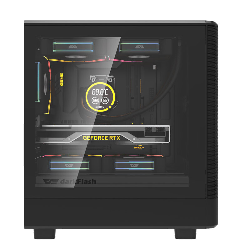 کیس کامپیوتر دارک فلش DB330M Mesh - 6