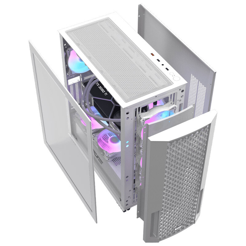 کیس کامپیوتر دارک فلش DF2100 WH - 3