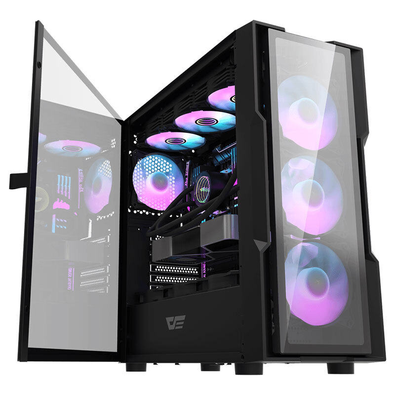 کیس کامپیوتر دارک فلش DK431 Glass - 4