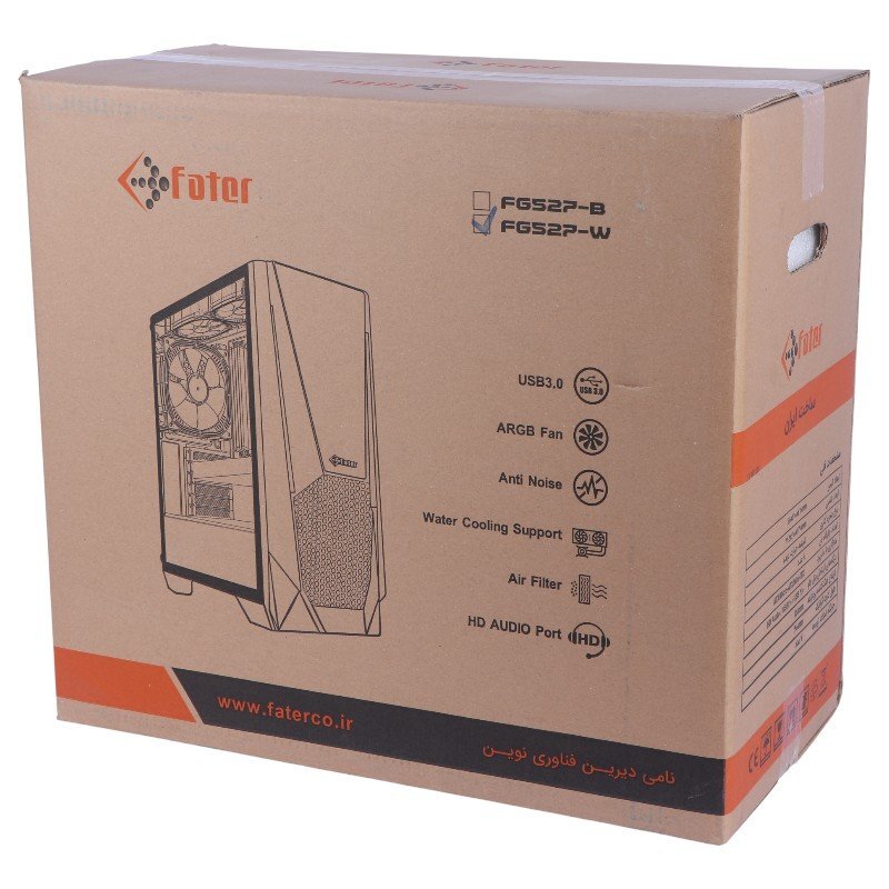 کیس کامپیوتر فاطر FG-527W - 2