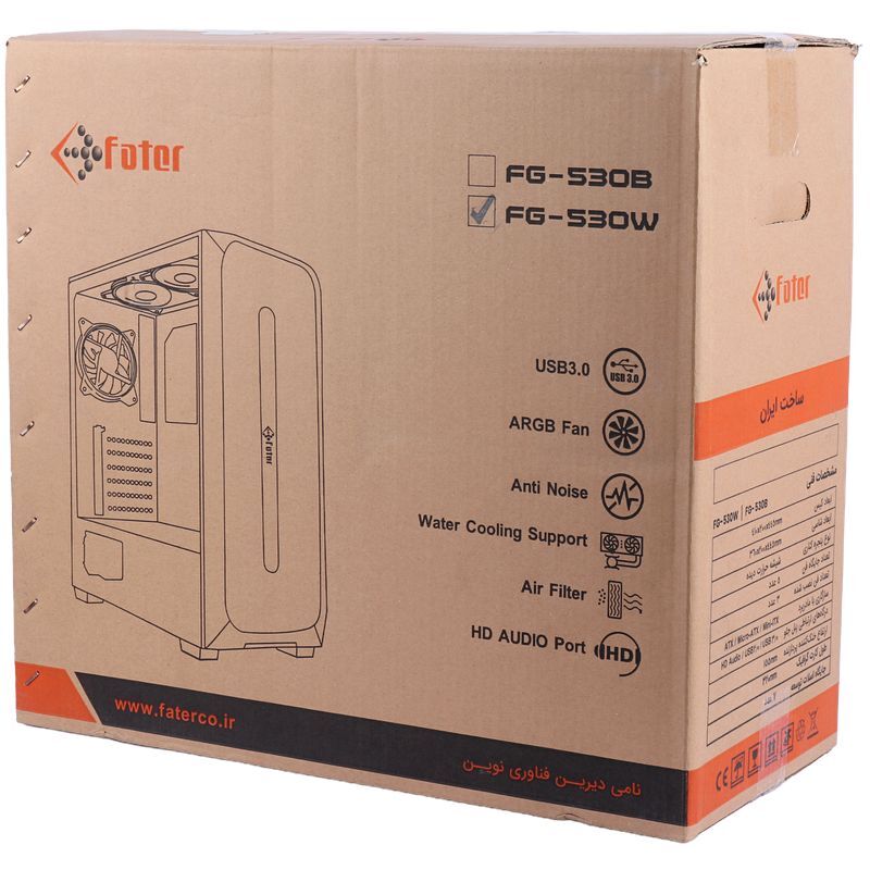 کیس کامپیوتر فاطر FG-530W - 2