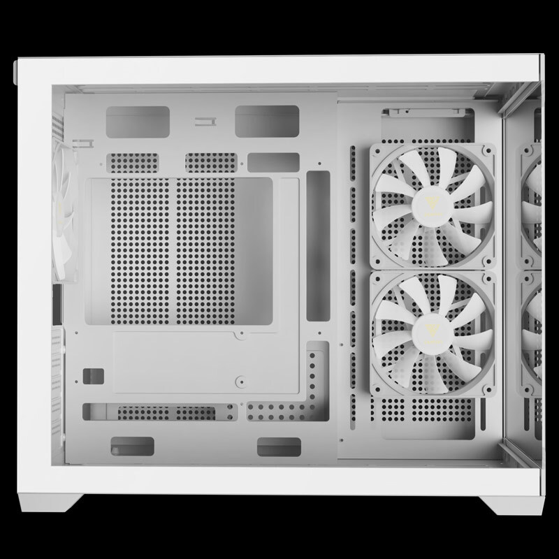 کیس کامپیوتر گیم دیاس AURA GC10M WH ARGB - 6