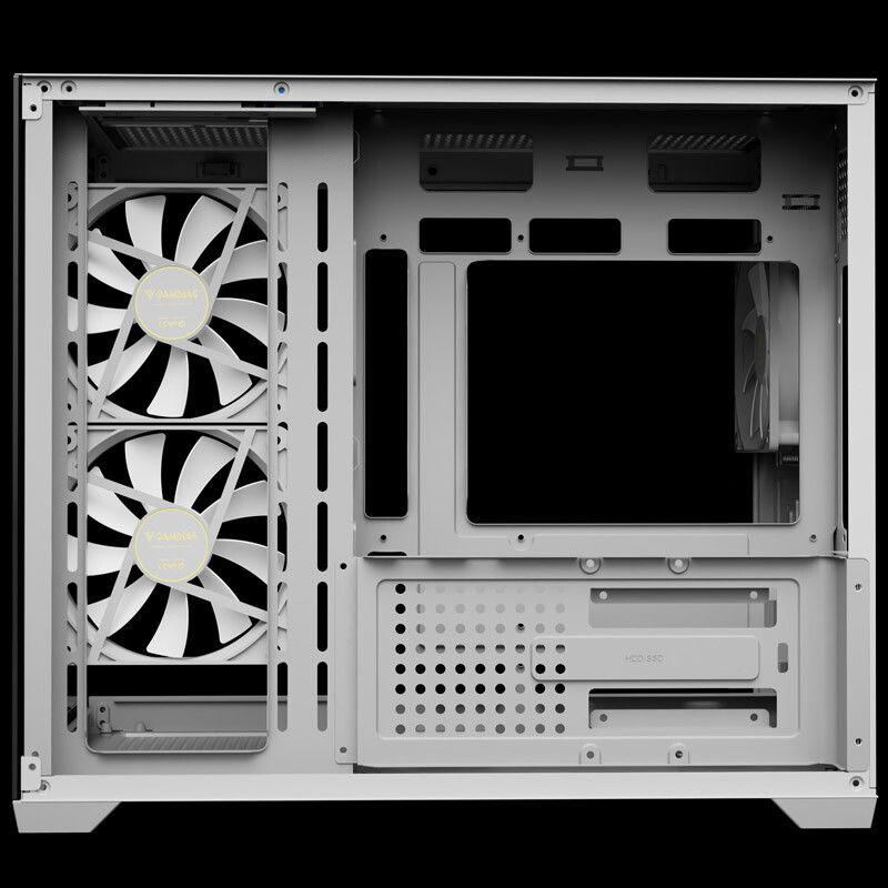 کیس کامپیوتر گیم دیاس AURA GC10M WH ARGB - 7