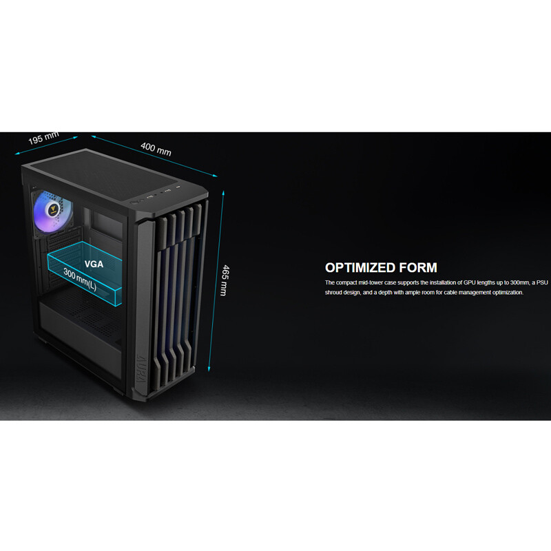 کیس کامپیوتر گیم دیاس AURA GC11 - 8