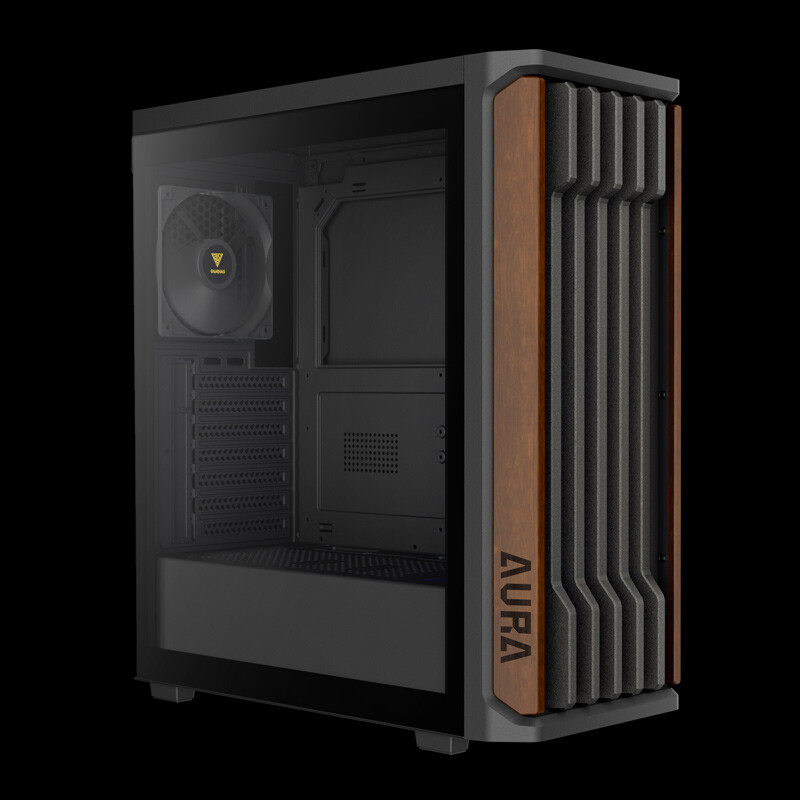 کیس کامپیوتر گیم دیاس AURA GC11 WOOD - 2