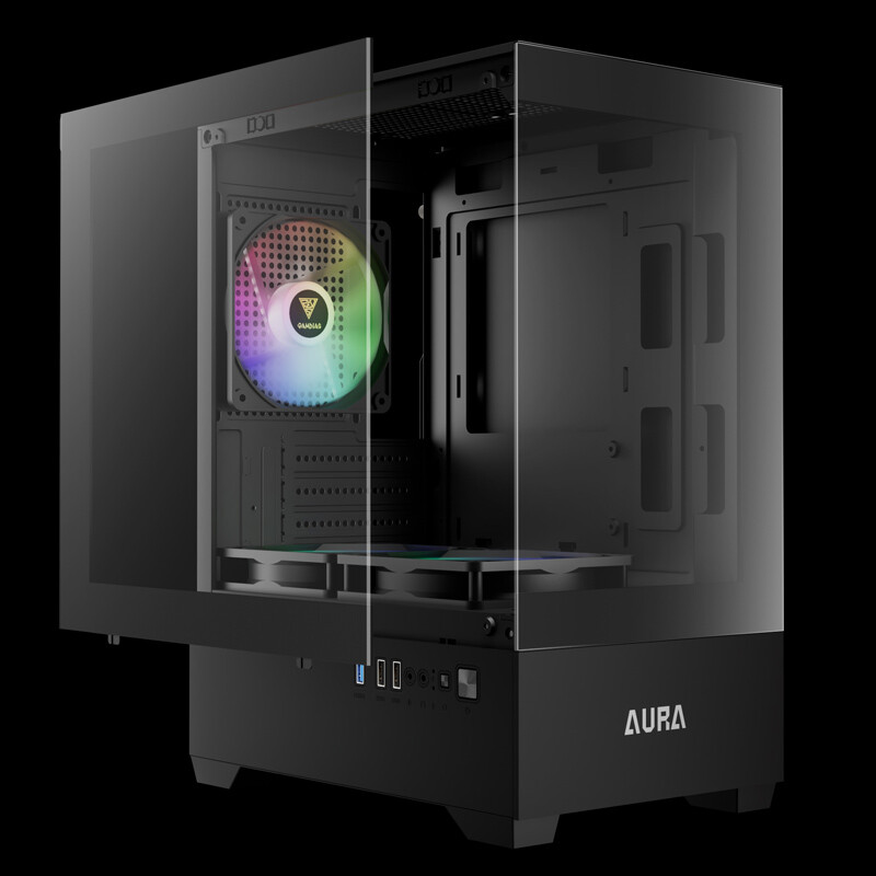کیس کامپیوتر گیم دیاس AURA GC9M ARGB - 4