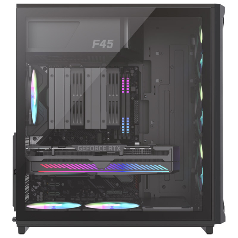 کیس کامپیوتر گیم مکس F45 Black - 5