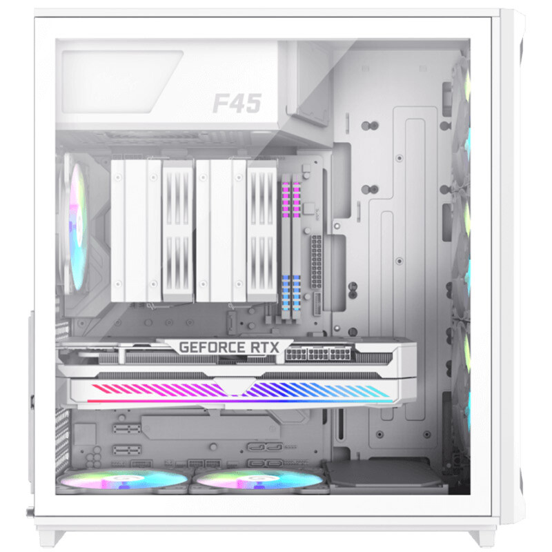 کیس کامپیوتر گیم مکس F45 White - 5
