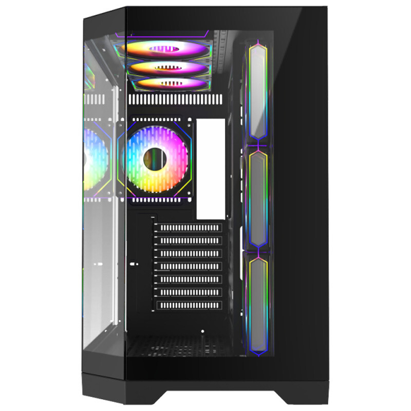 کیس کامپیوتر گیم مکس HYPE-A Black - 2