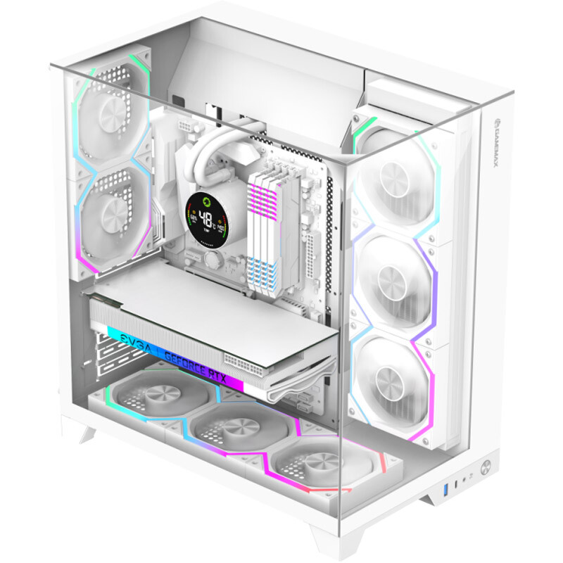 کیس کامپیوتر گیم مکس Infinity Pro White - 7