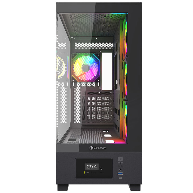 کیس کامپیوتر لاجی کی C674B - 2