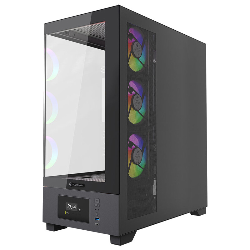 کیس کامپیوتر لاجی کی C674B - 4