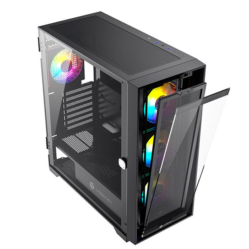 کیس کامپیوتر لاجی کی LK-C504B - 4